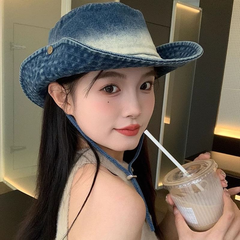 Hat Denim Cowboy