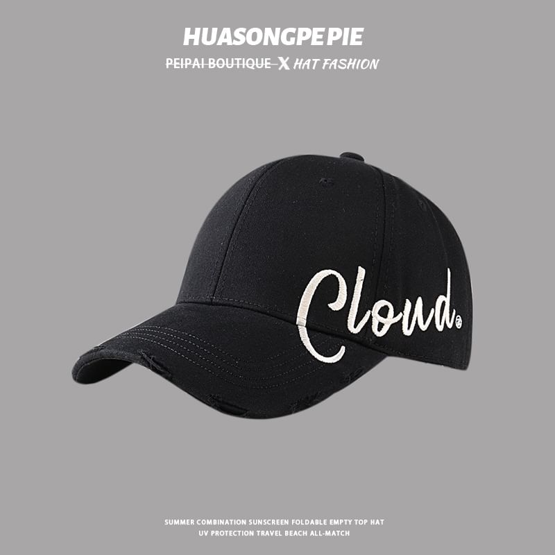 Cap Print Lettering Baseball