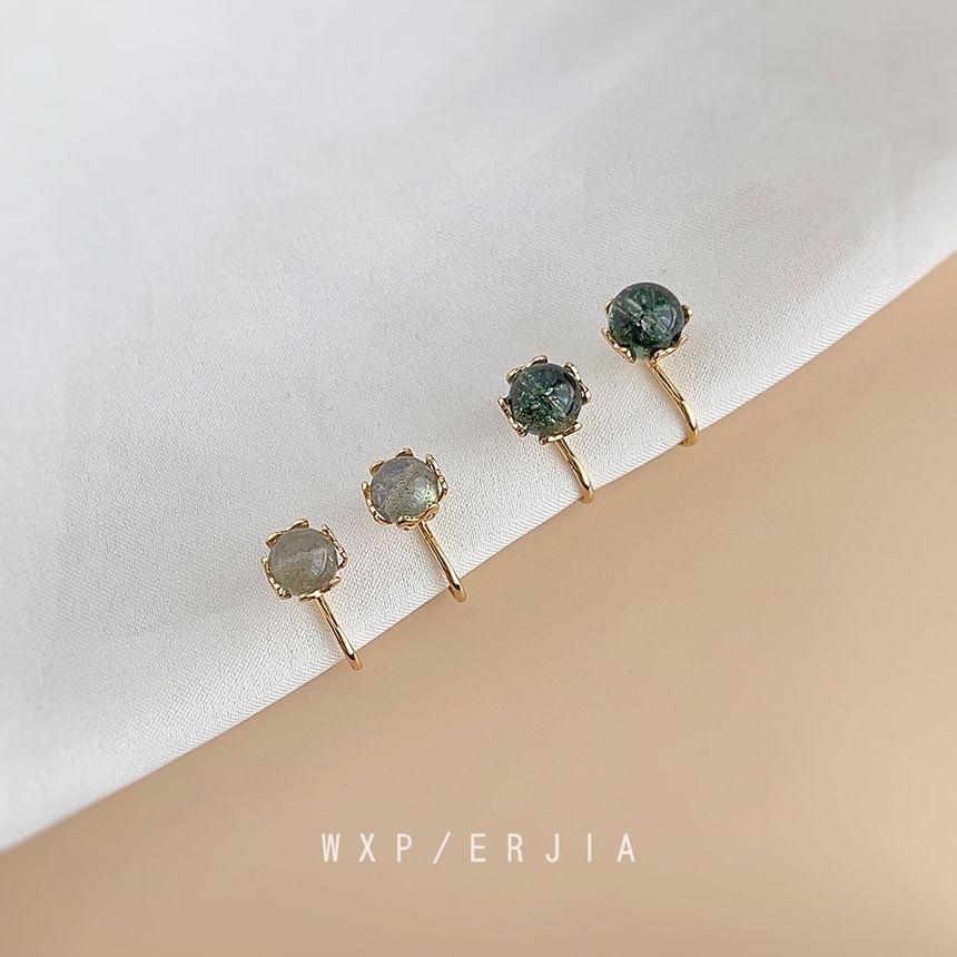 Earring Cuff Gemstone