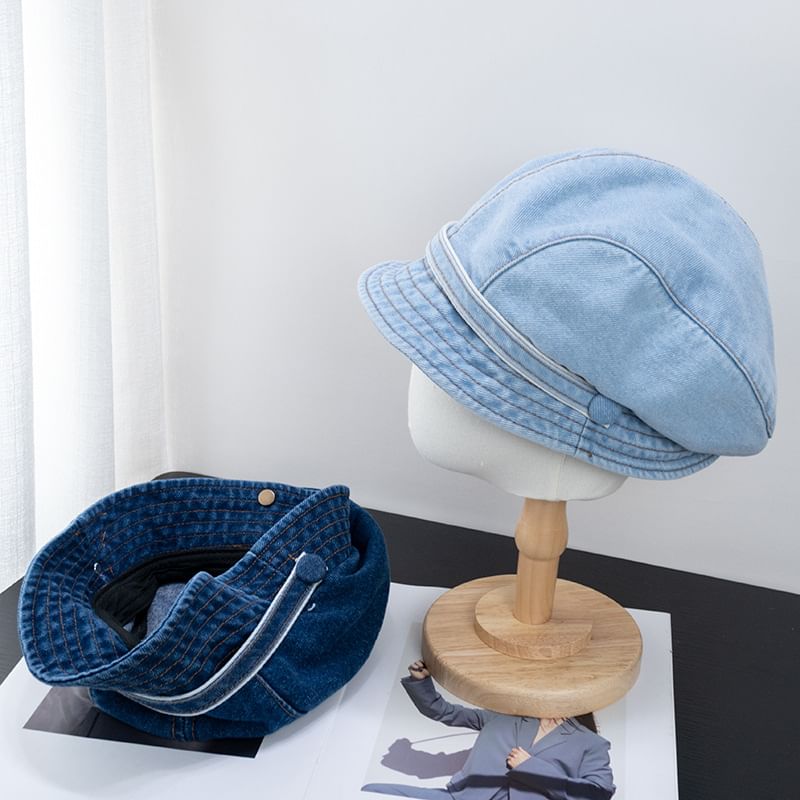 Newsboy Cap Denim
