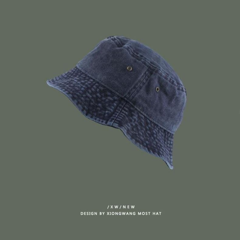 Bucket Washed Hat Denim