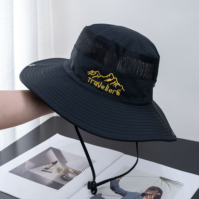 Embroidered Hiking Cap