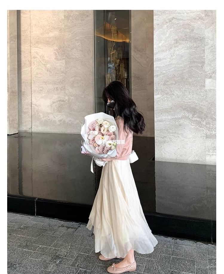 Bow Faux Pearl Flats