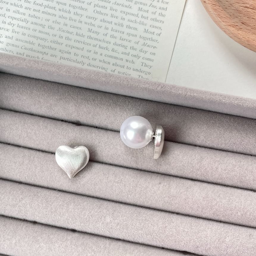 Heart Stud Alloy Earring