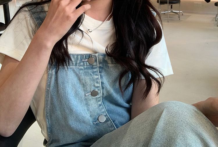 Denim Baseball Cap Bow