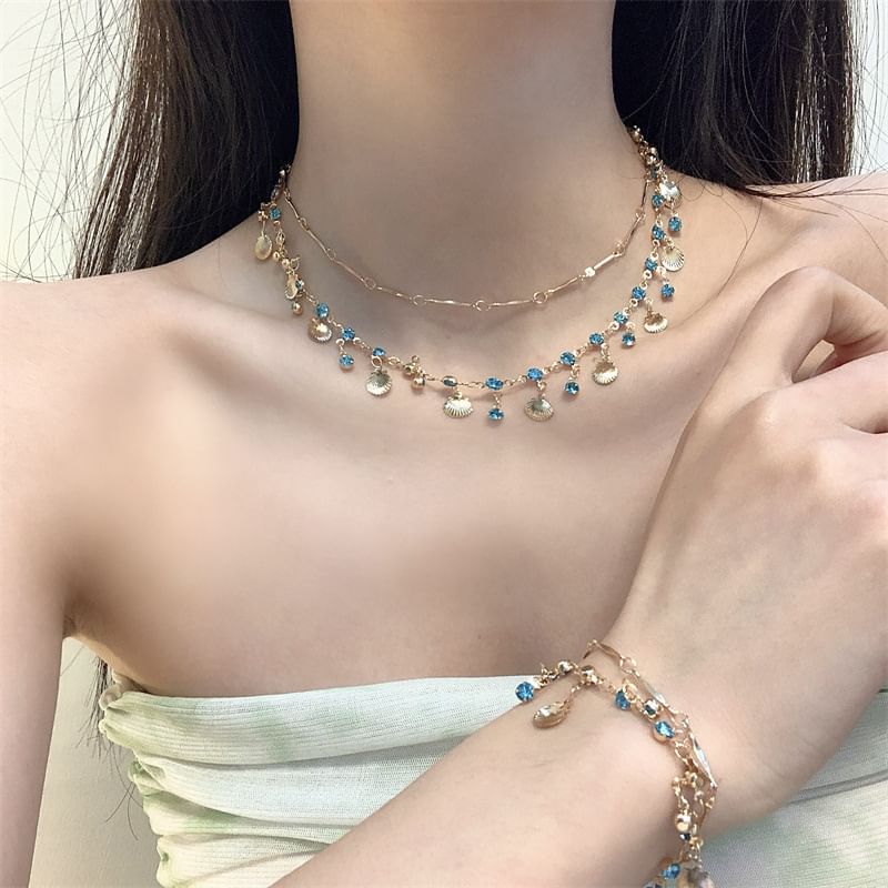 Rhinestone Bracelet / Necklace