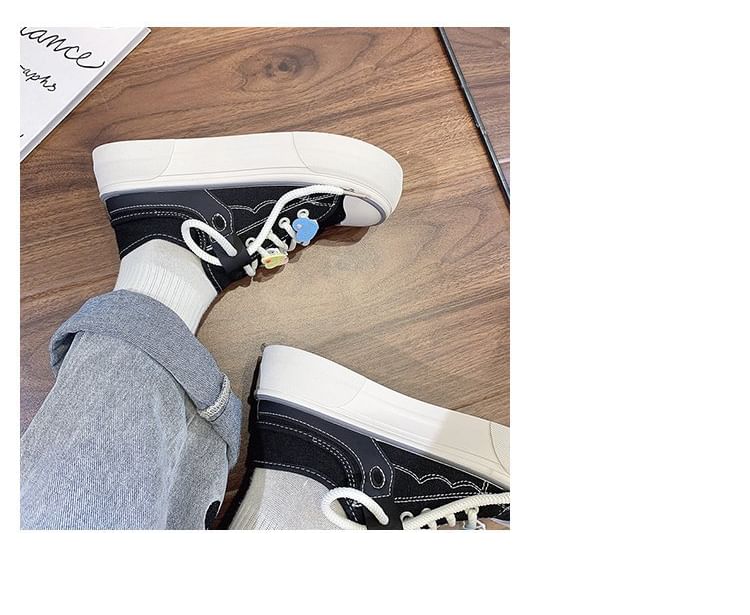 Platform Canvas Sneakers