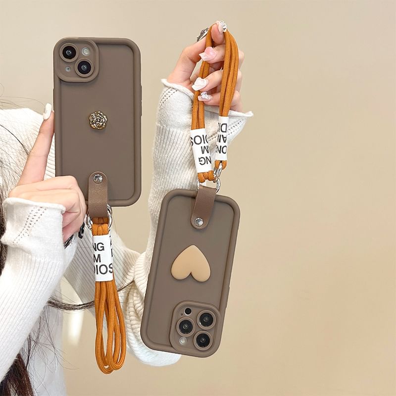 Case Strap Phone Lettering