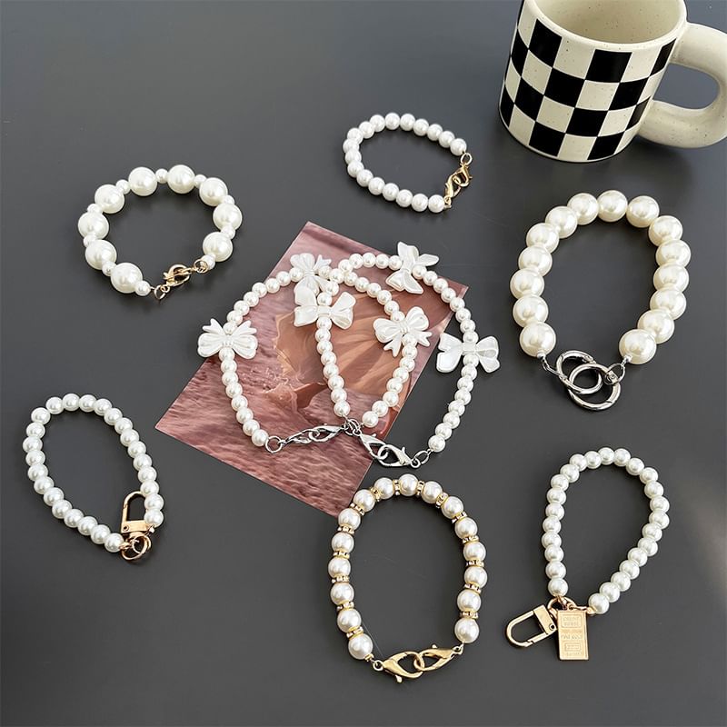 Faux Pearl (Various Strap Phone Designs)