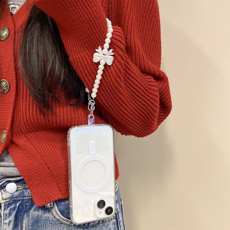 Faux Pearl (Various Strap Phone Designs)