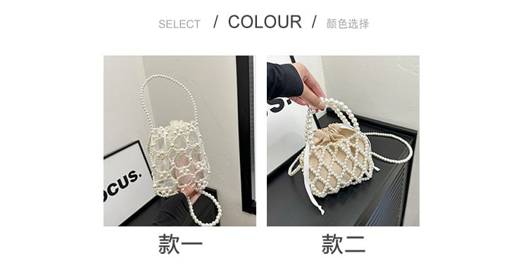 Bag (Various Designs) Crossbody Faux Pearl