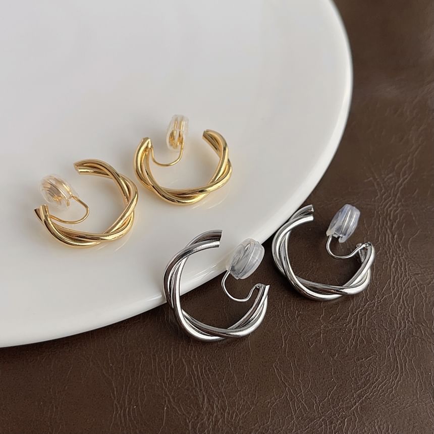 Alloy Cuff Ear Twisted