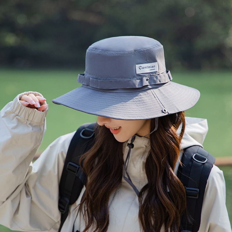 Boonie Lettering Applique Hat