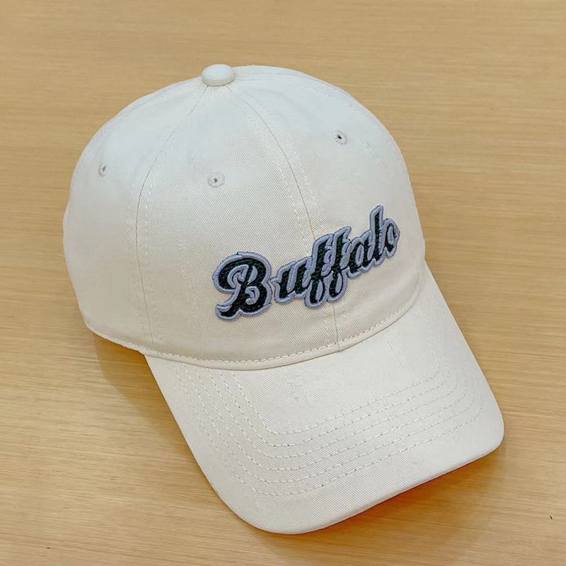 Baseball Lettering Embroidered Cap