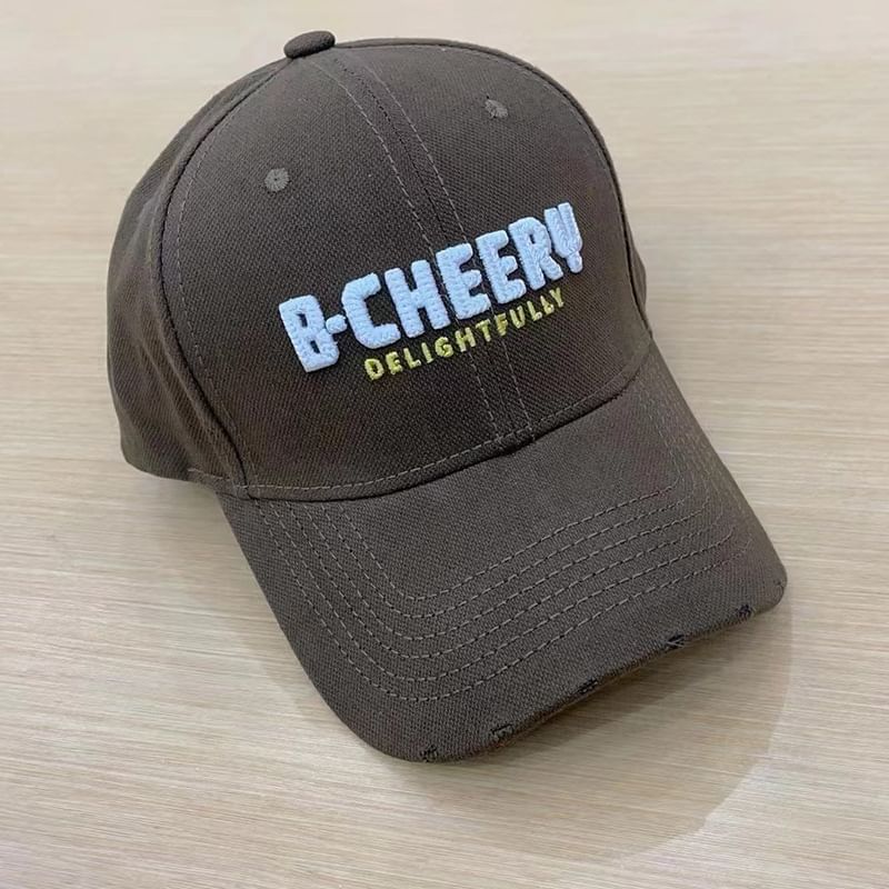Cap Lettering Embroidered Baseball