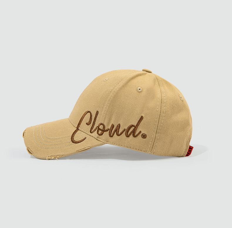 Baseball Embroidered Lettering Cap