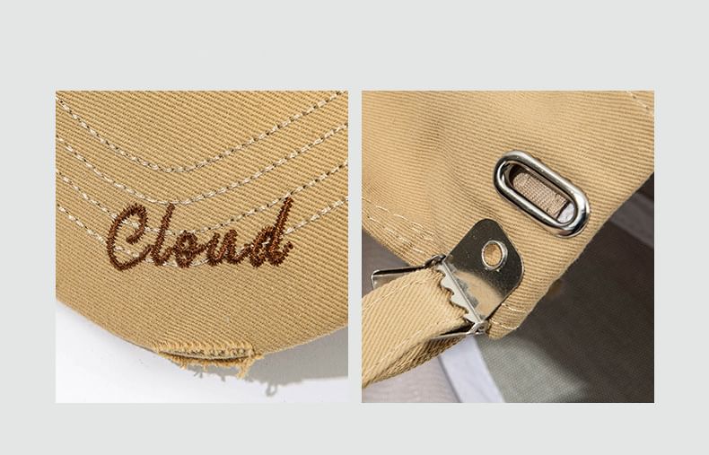 Baseball Embroidered Lettering Cap