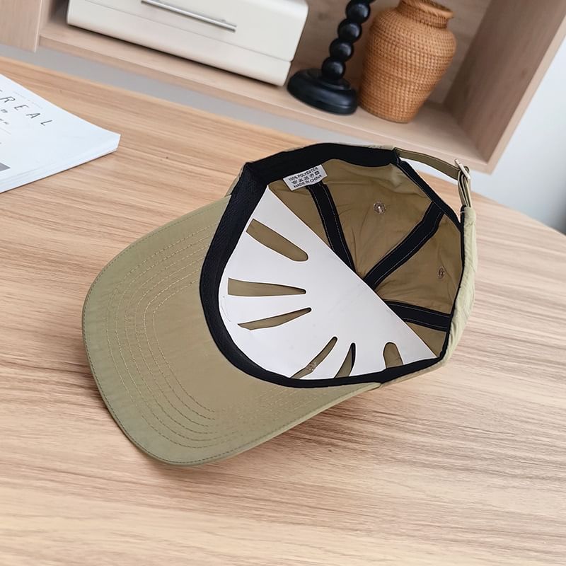 Cap Embroidered Baseball Lettering