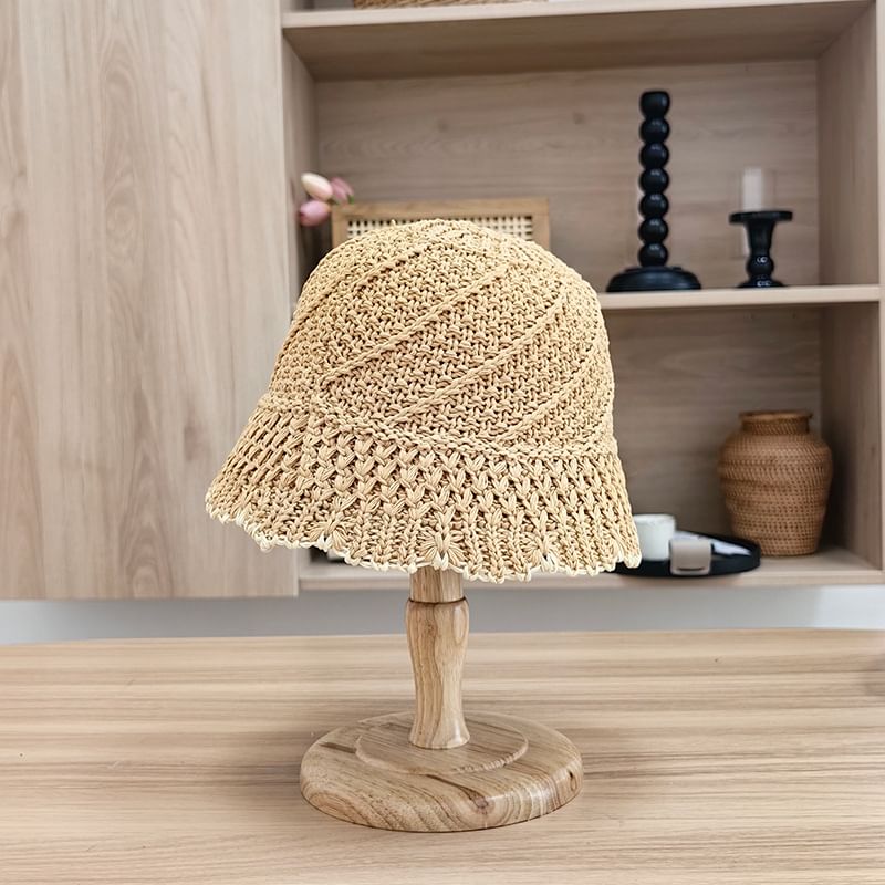 Hat Woven Bucket