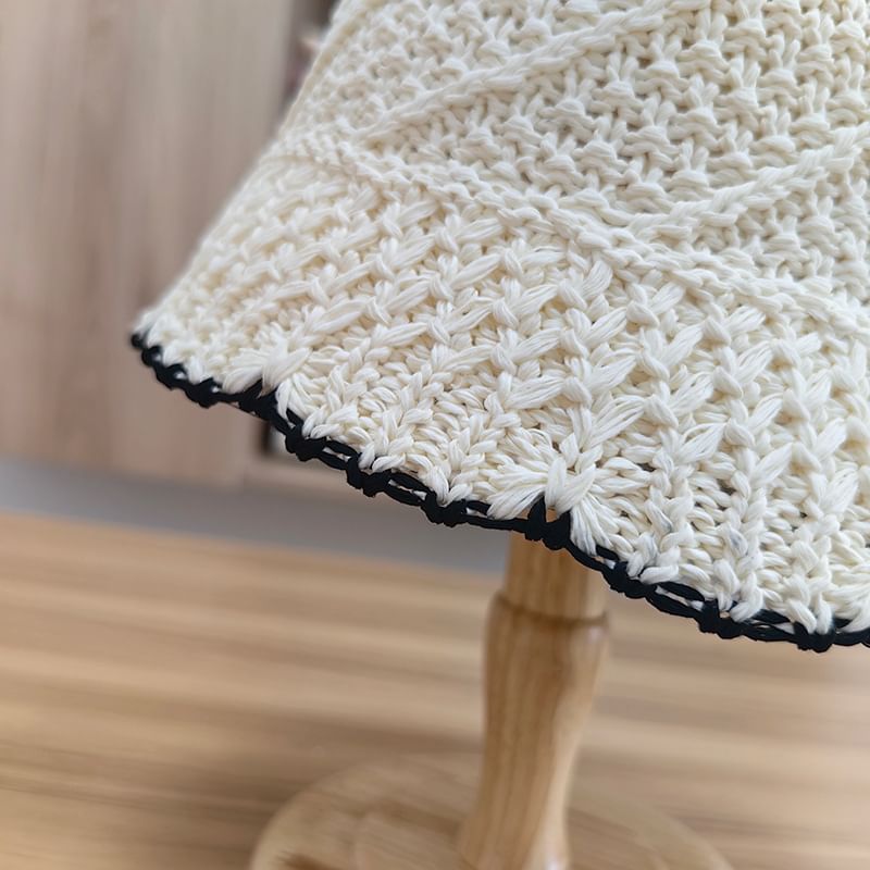 Hat Woven Bucket