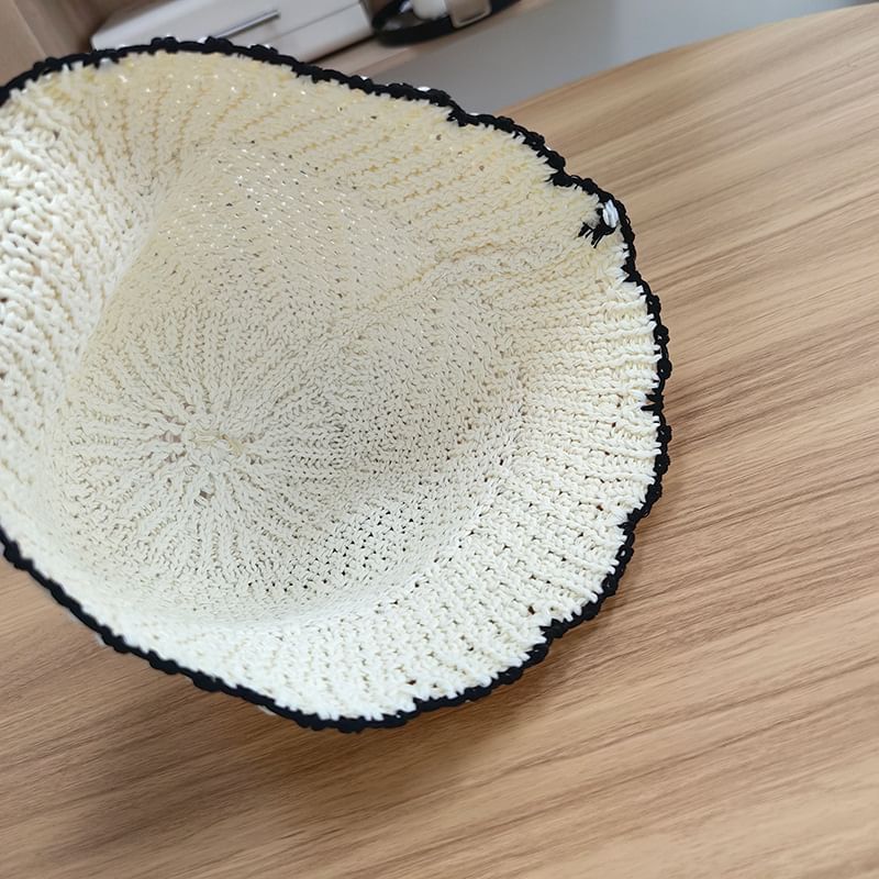 Hat Woven Bucket