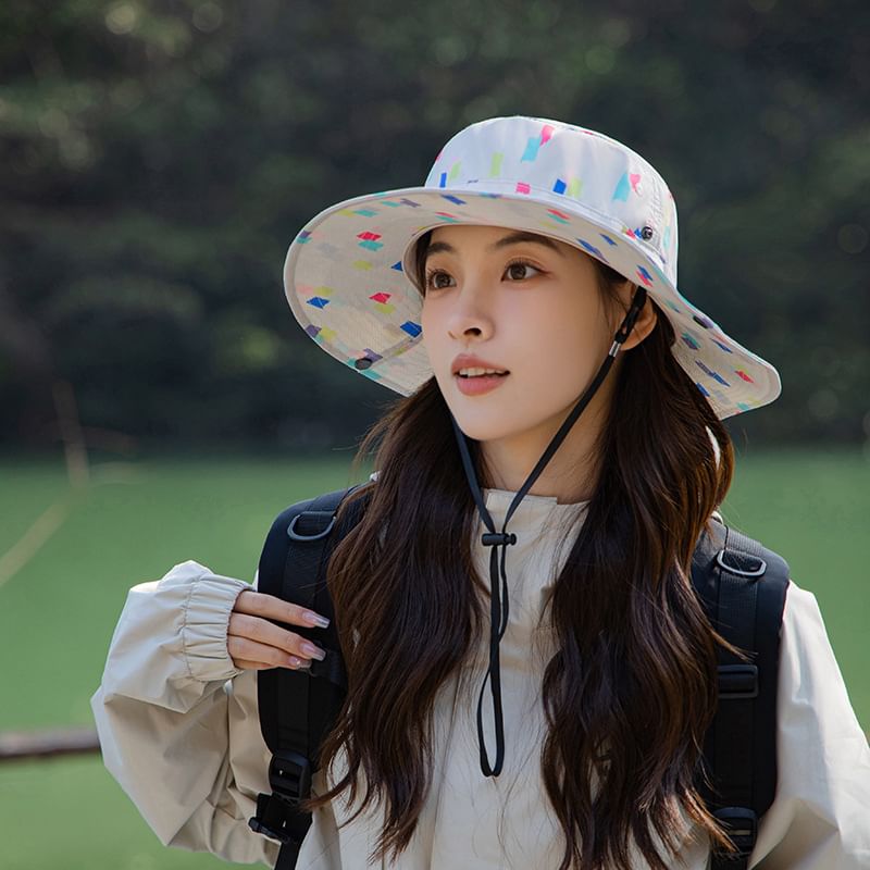 Boonie Applique Print Hat