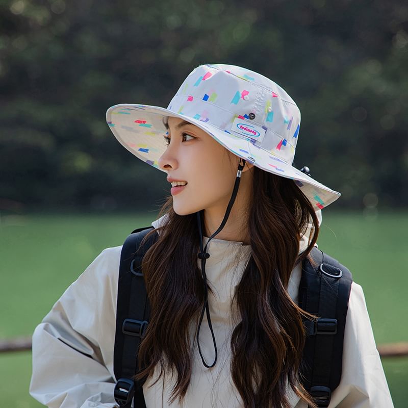 Boonie Applique Print Hat