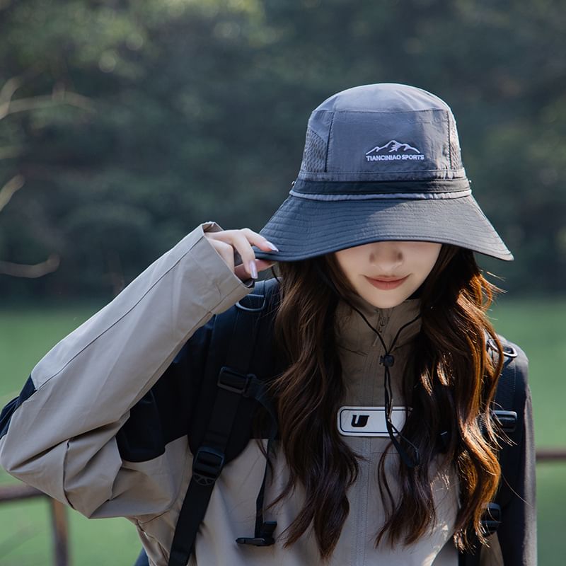 Embroidered Hat Mountain Boonie