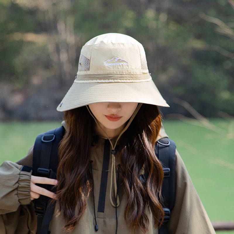 Embroidered Hat Mountain Boonie