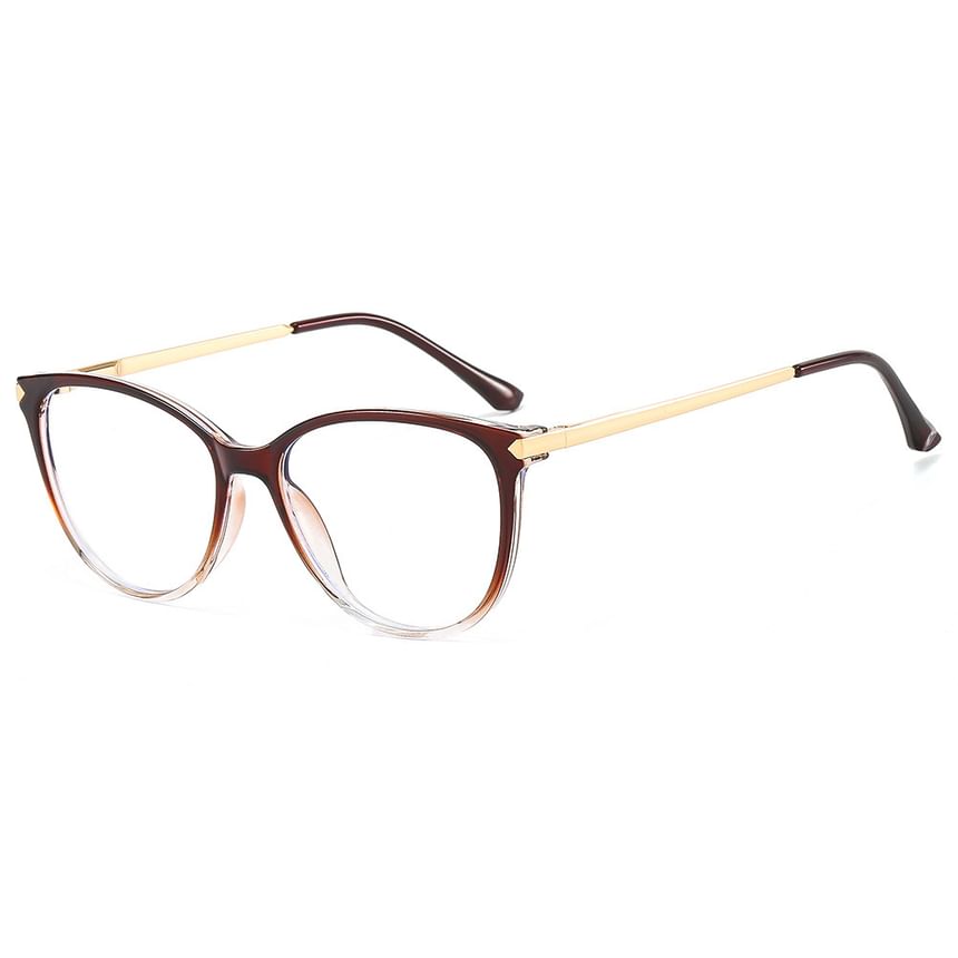 Light Eyeglasses Blue Blocking Round