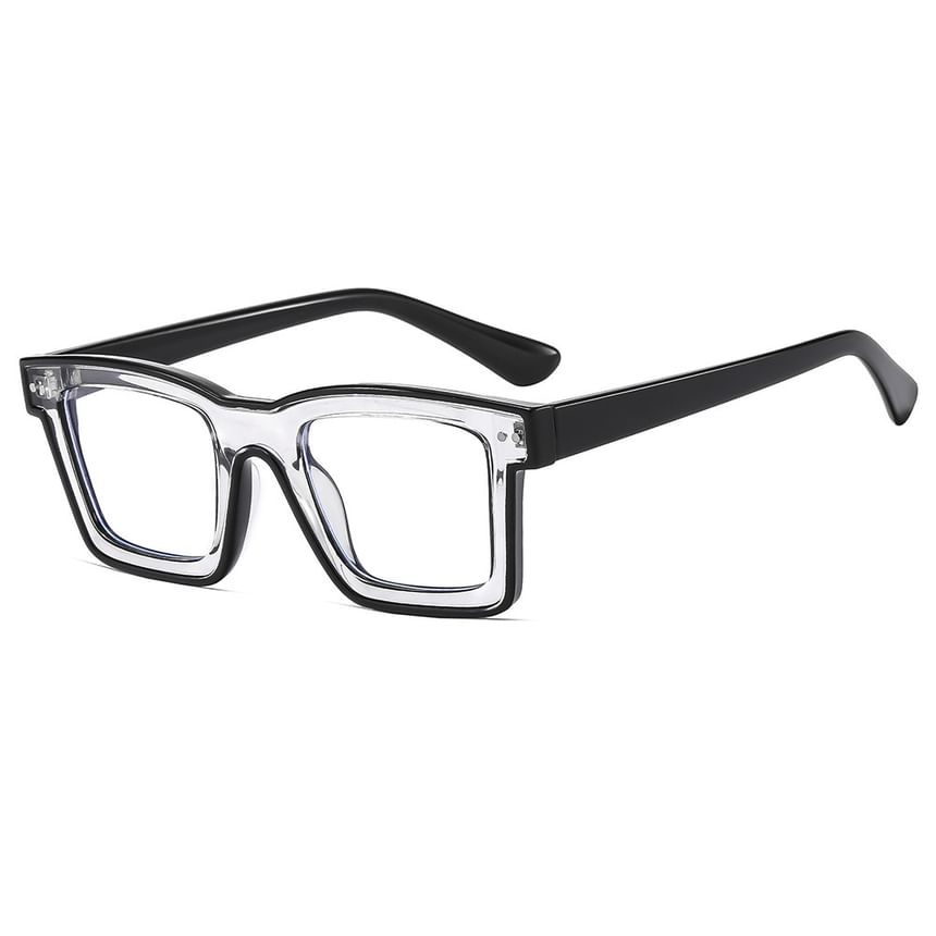 Blue Square Blocking Eyeglasses Light