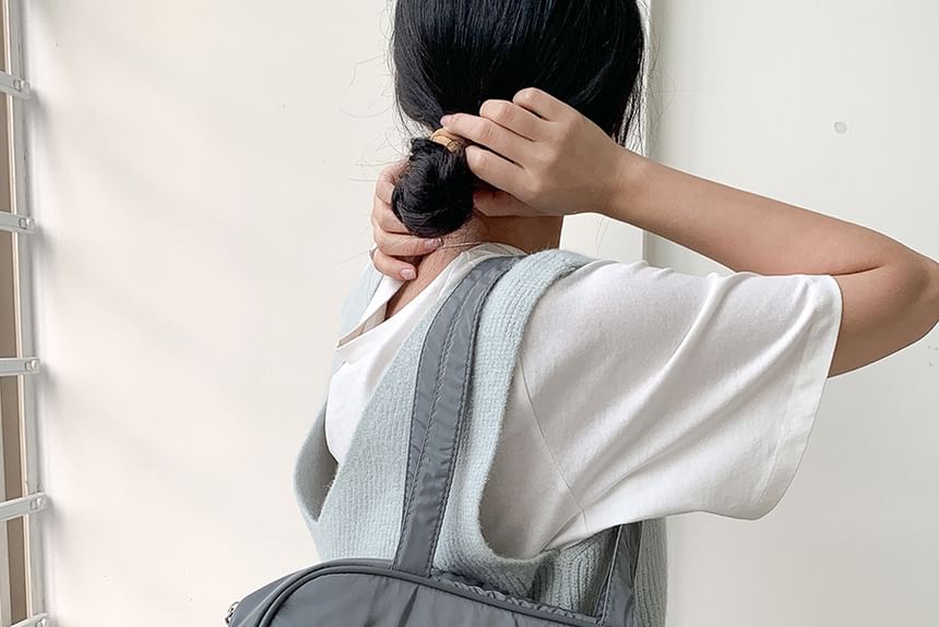 Plain Tote Nylon Bag