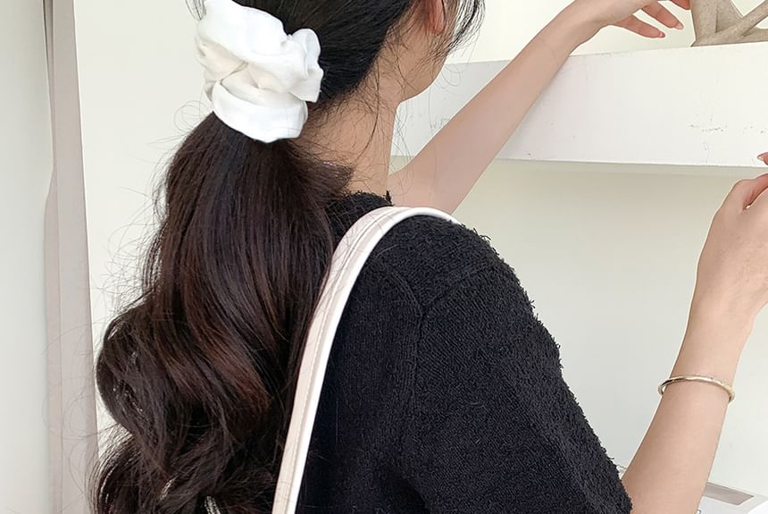 Bow Faux Bag Shoulder Leather