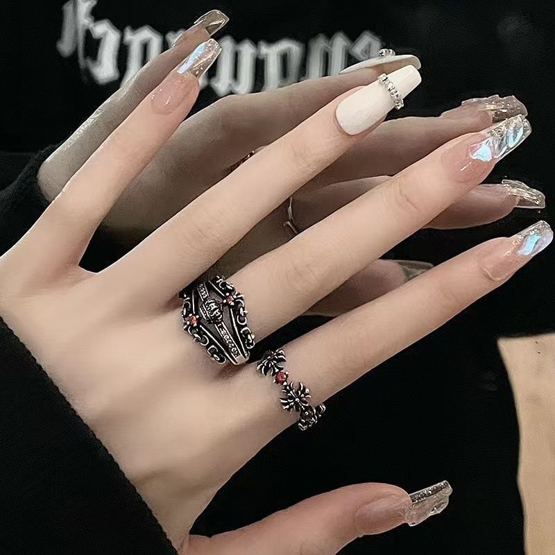 Ring Alloy Rhinestone