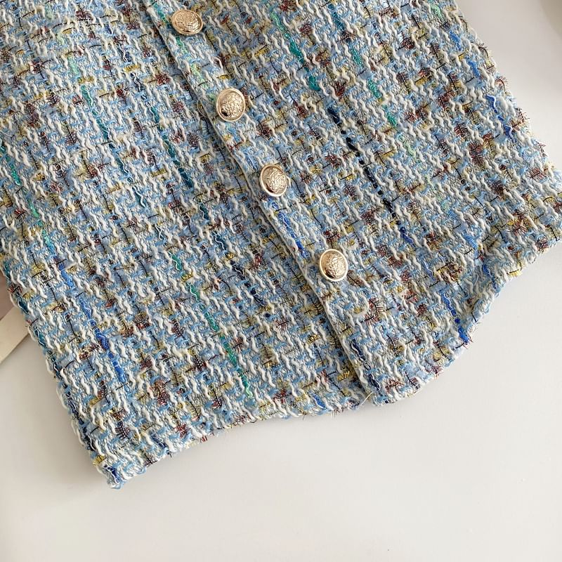 Plaid Chain Strap Camisole Top