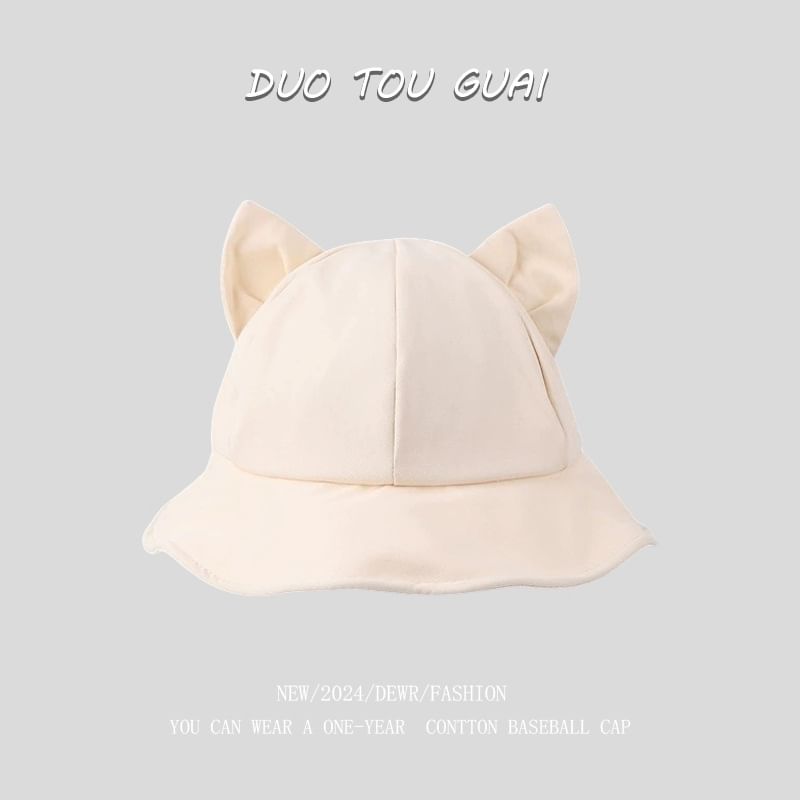 Hat Bucket Cat Ear