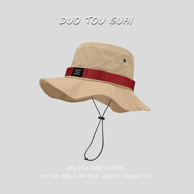 Hat Boonie Trim Contrast