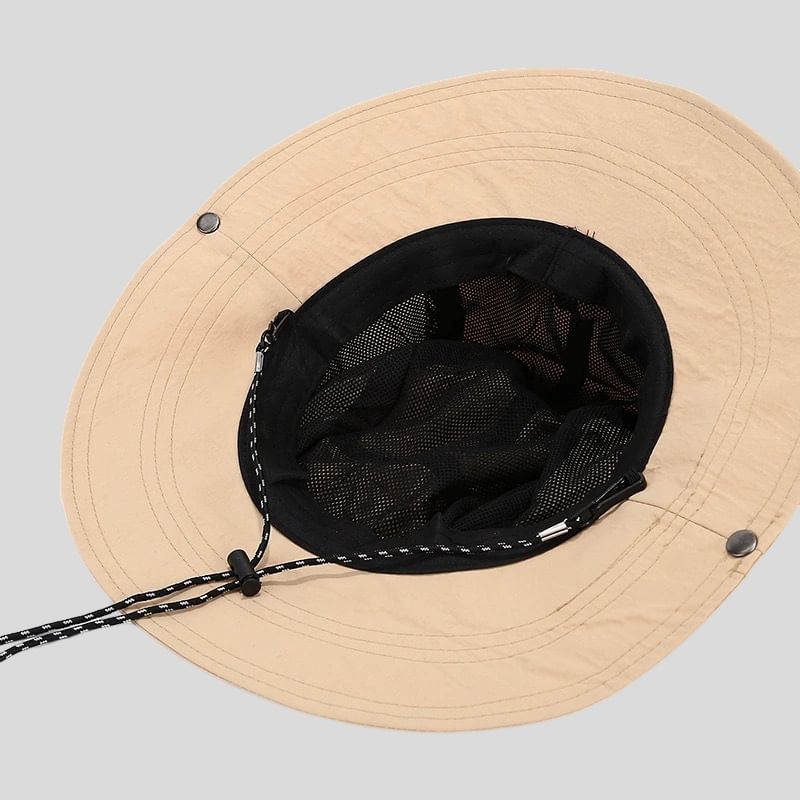 Two Tone Hat Applique Bucket