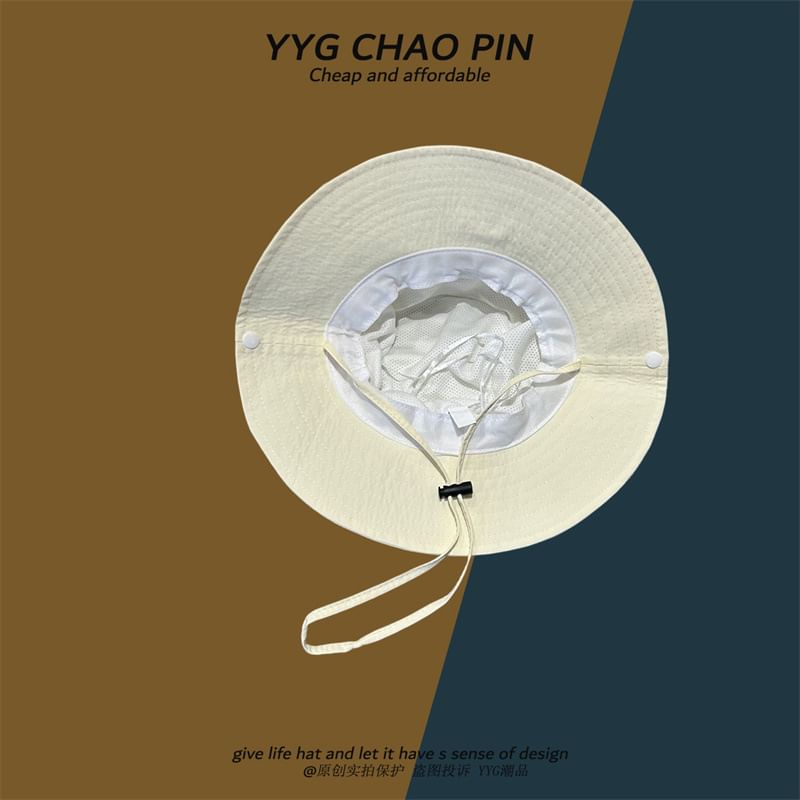 Bow Hat Boonie Embroidered