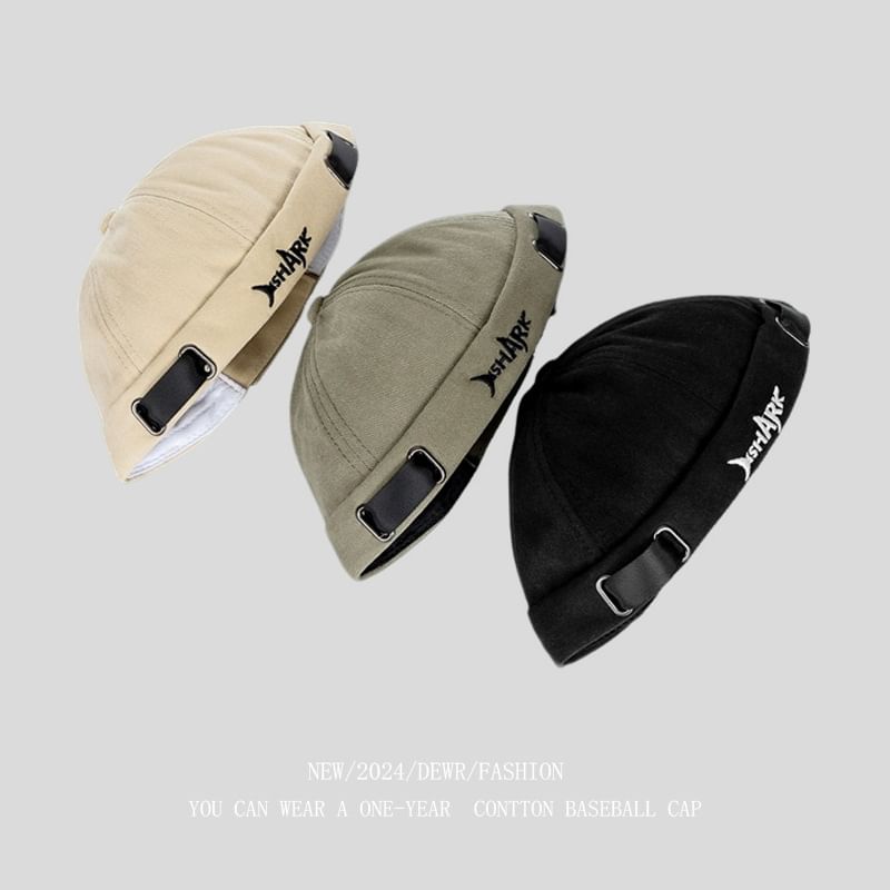 Hat Embroidered Brimless Lettering