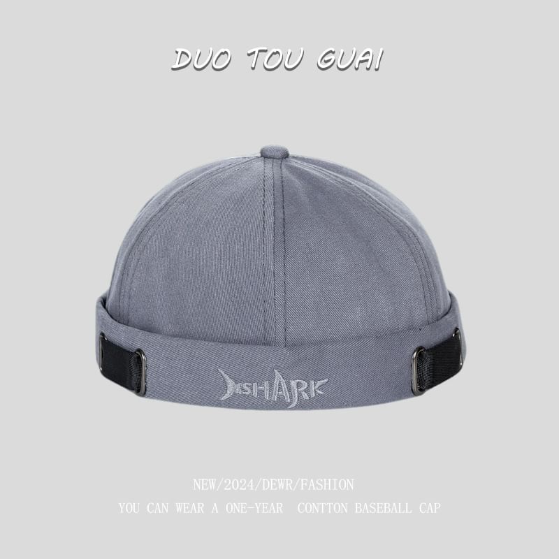 Hat Embroidered Brimless Lettering