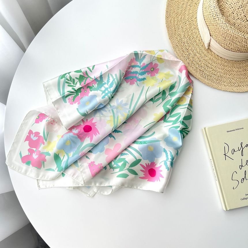 Print Neckerchief Floral