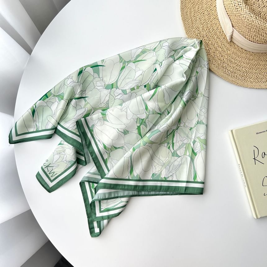 Print Neckerchief Floral