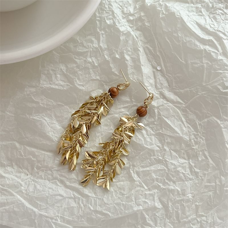 Wheat Chandelier Alloy Earring