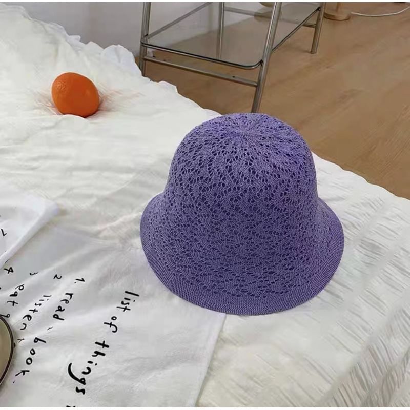 Plain Crochet Cloche Hat