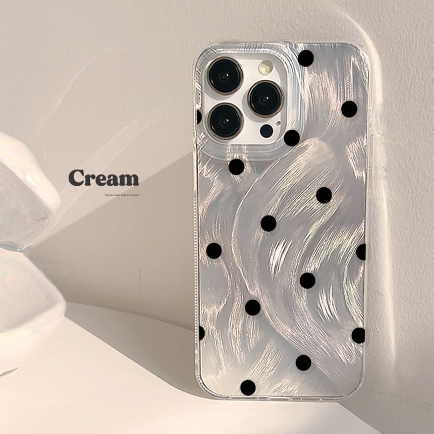 Phone Dot Case Polka