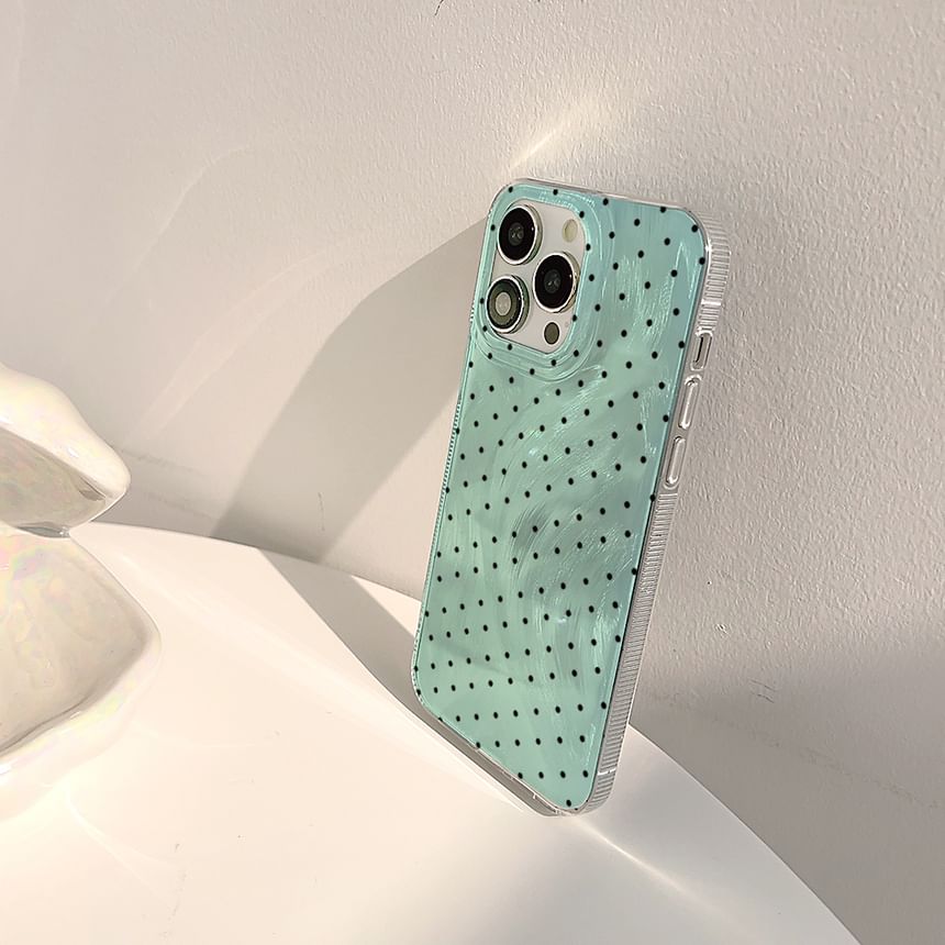 Case Phone Polka Dot