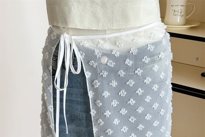 Skirt Half Lace Apron