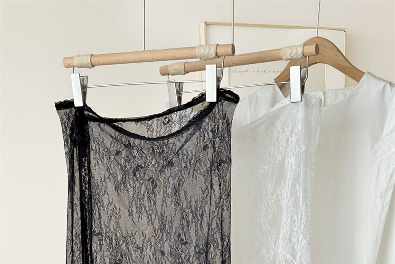 Skirt Apron Half Lace