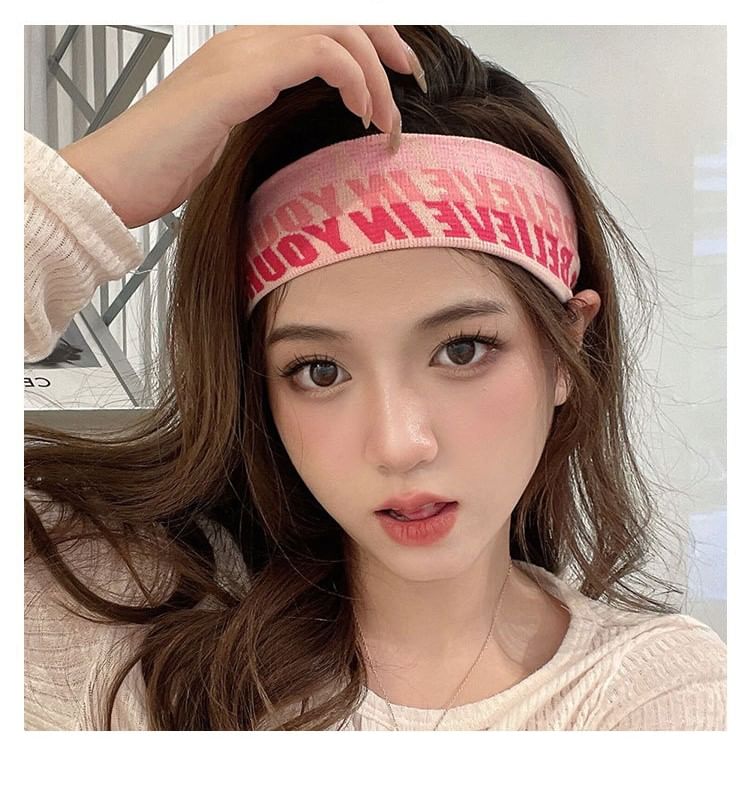 Lettering Head Band
